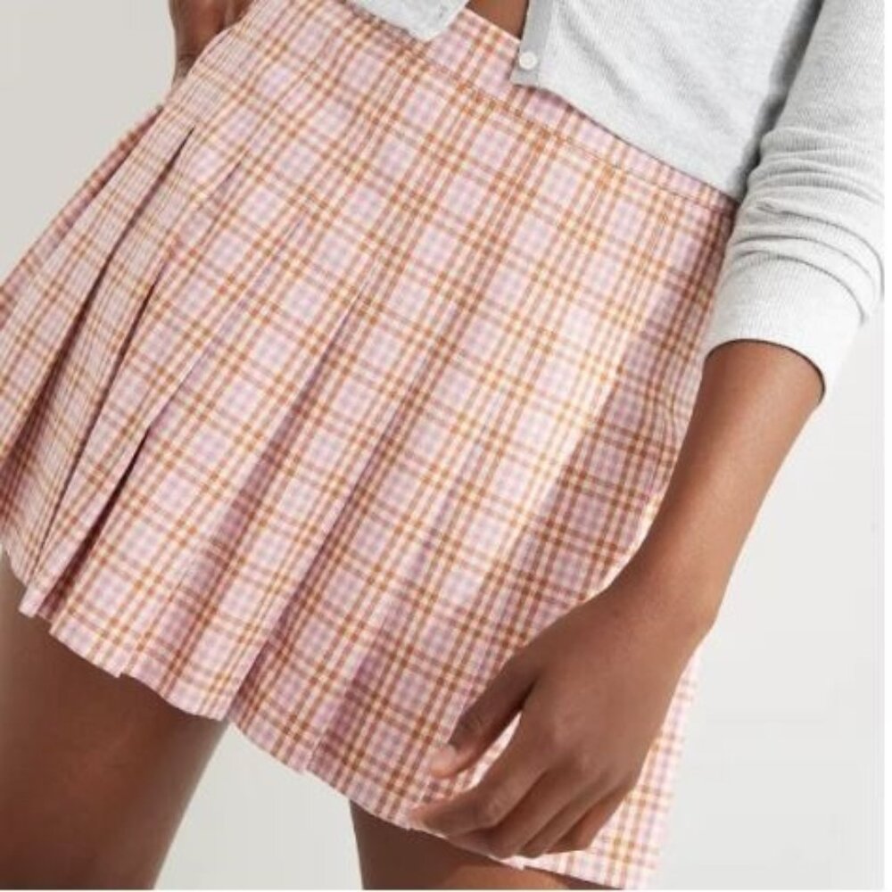 Aerie Class Act Pleated Skirt
